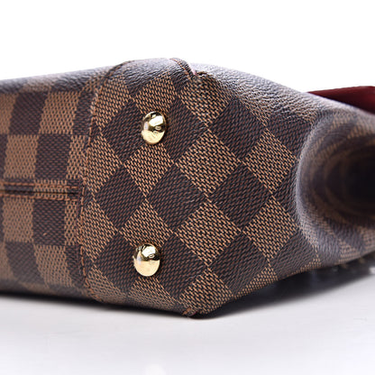 Louis Vuitton Damier Ebene Caissa Clutch Cherry 10 of 11