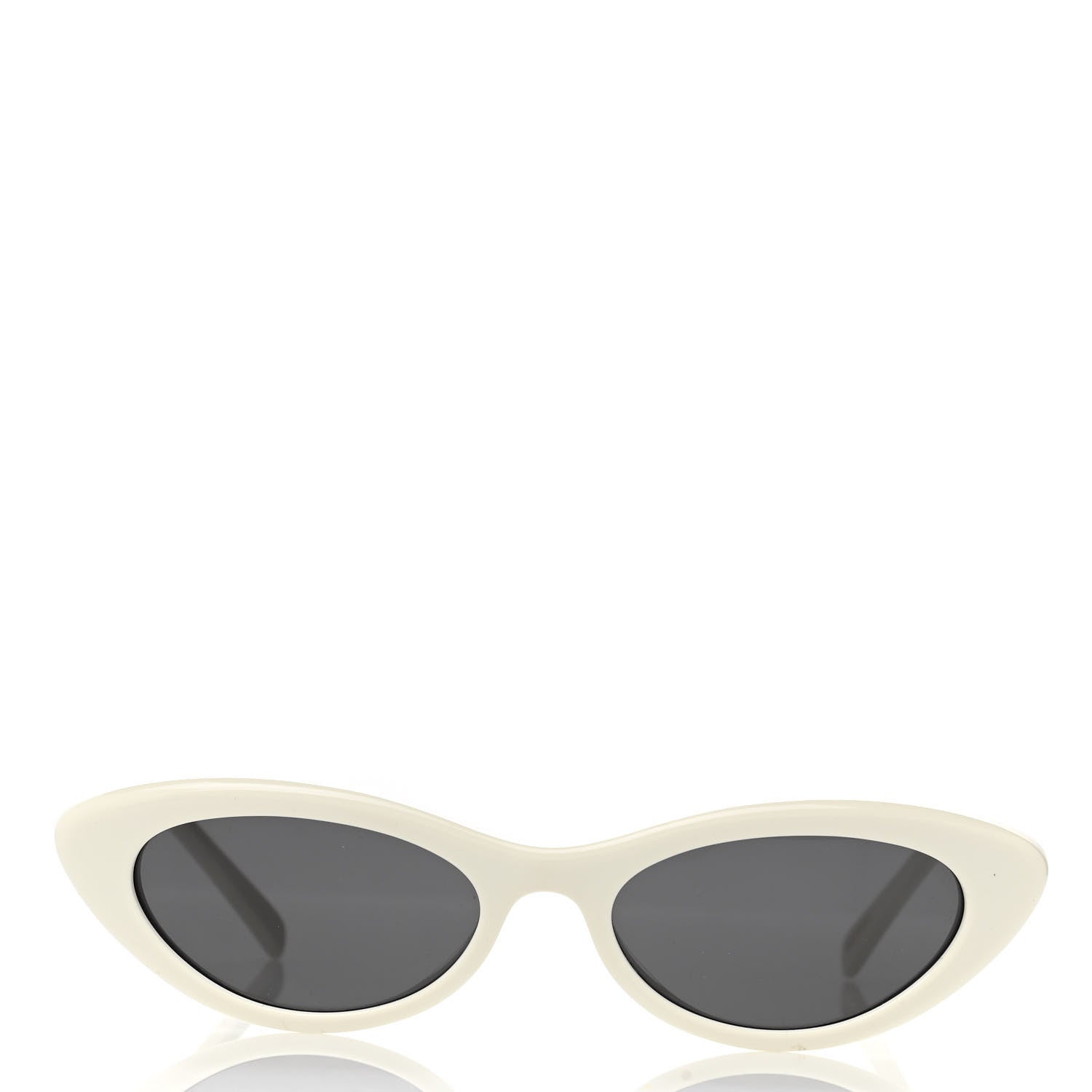 Celine Acetate Cat Eye Sunglasses CL4018U Ivory 2 of 7