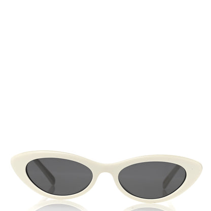 Celine Acetate Cat Eye Sunglasses CL4018U Ivory 2 of 7