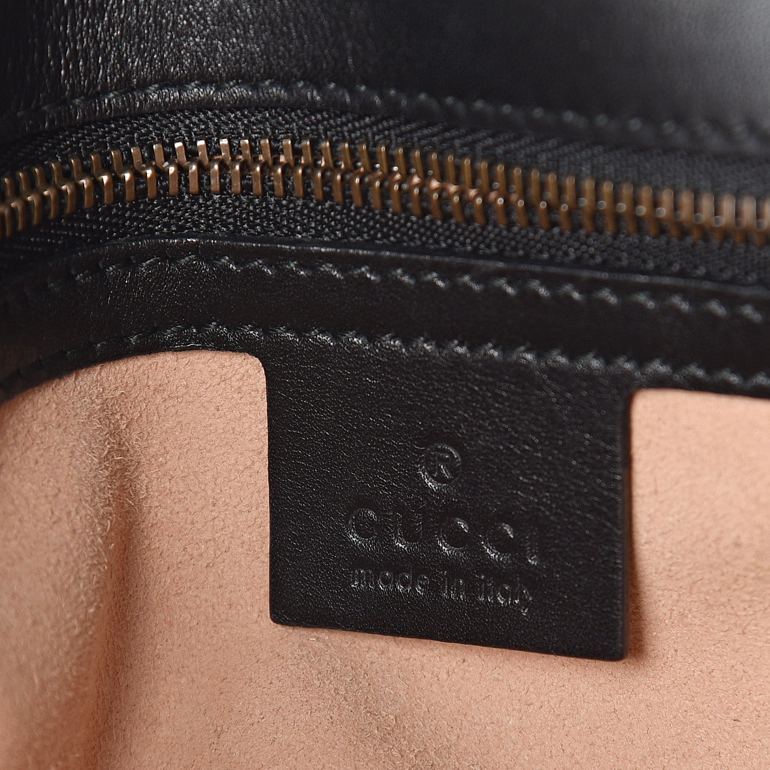 Gucci Calfskin Matelasse Studded Small Pearly GG Marmont Shoulder Bag Black 5 of 8