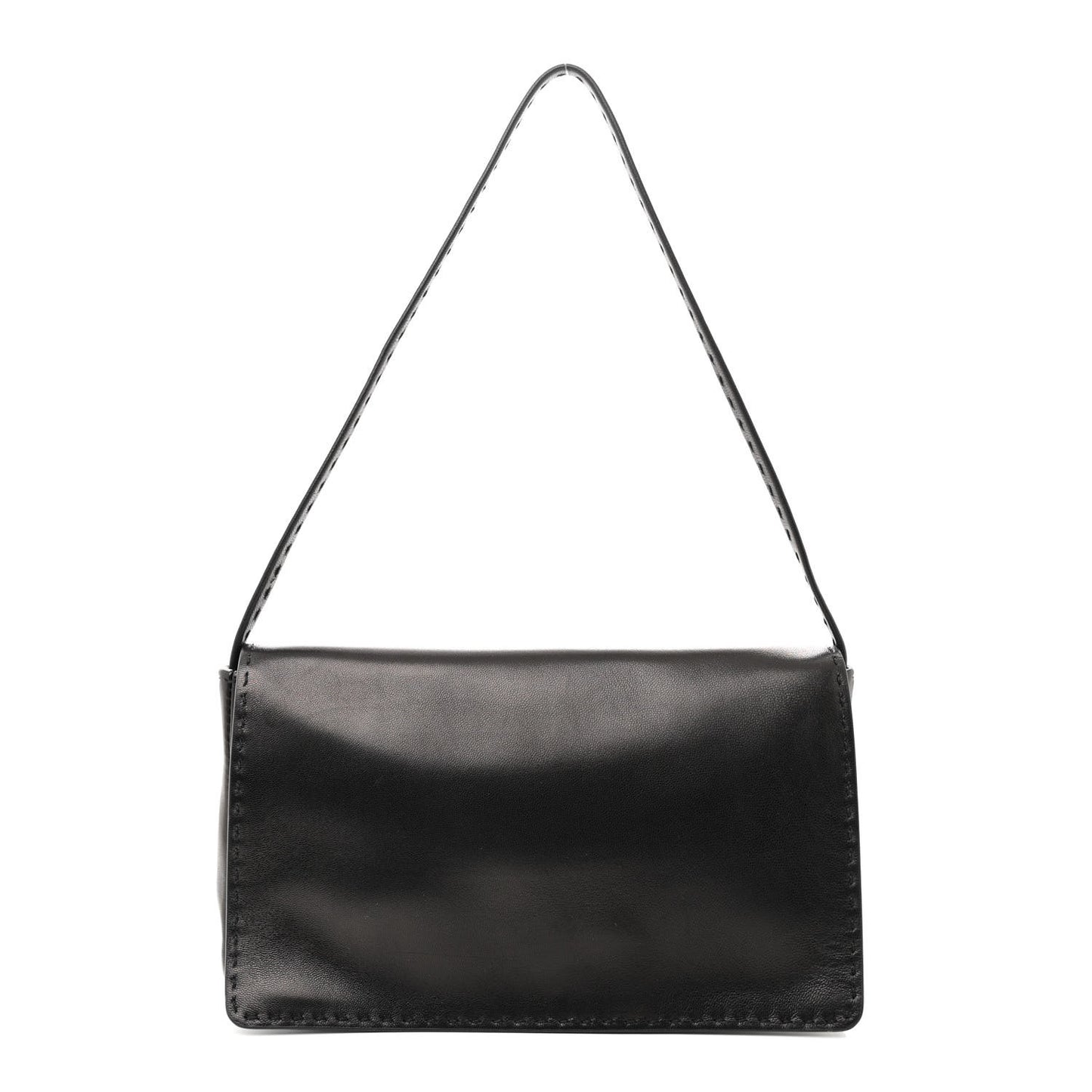 Nappa Nuance Shoulder Bag Black