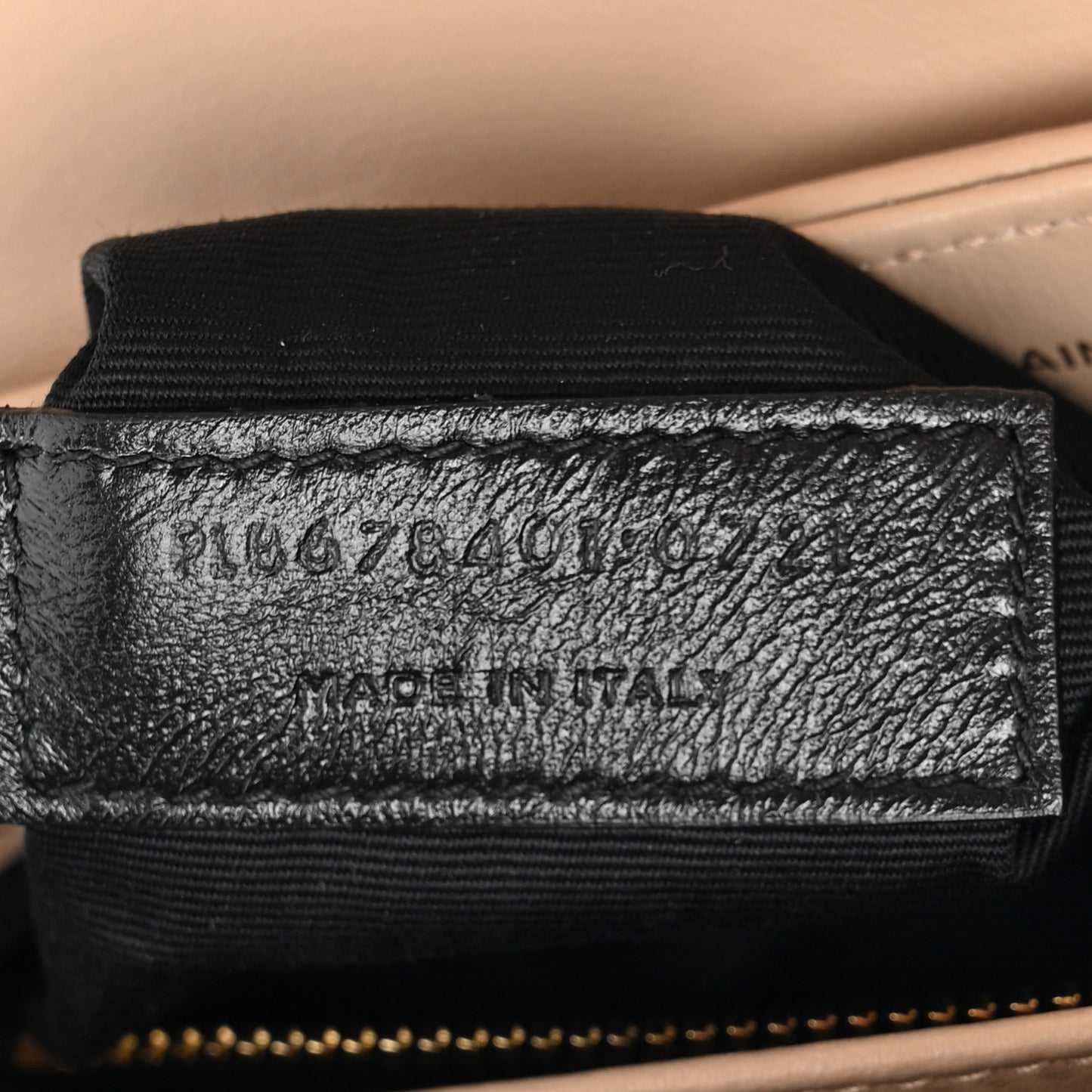 Calfskin Y Quilted Monogram Toy Loulou Crossbody Bag Dark Beige