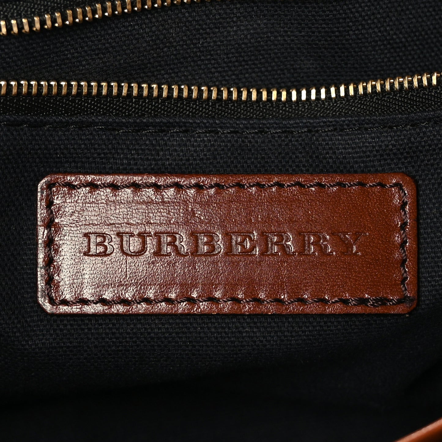 House Check Bridle Calfskin Small Abbott Crossbody Bag Tan