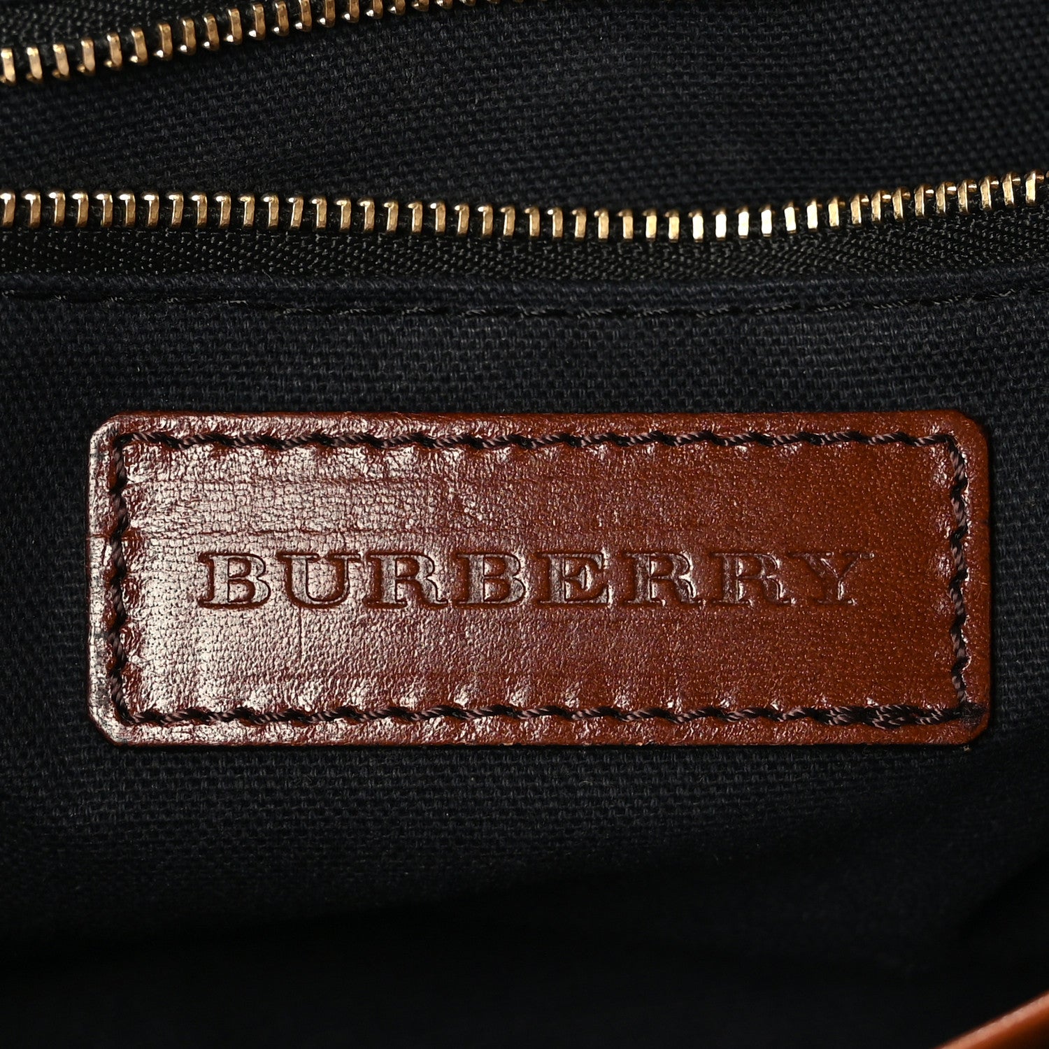 Burberry House Check Bridle Calfskin Small Abbott Crossbody Bag Tan 6 of 11