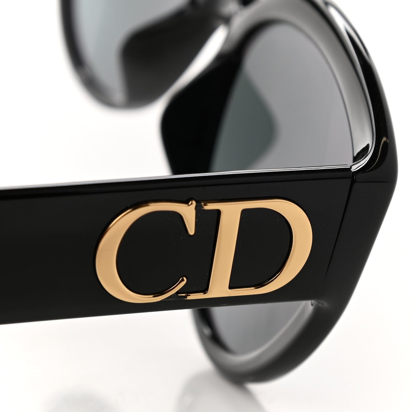 Acetate DDiorF Cat Eye Sunglasses Black