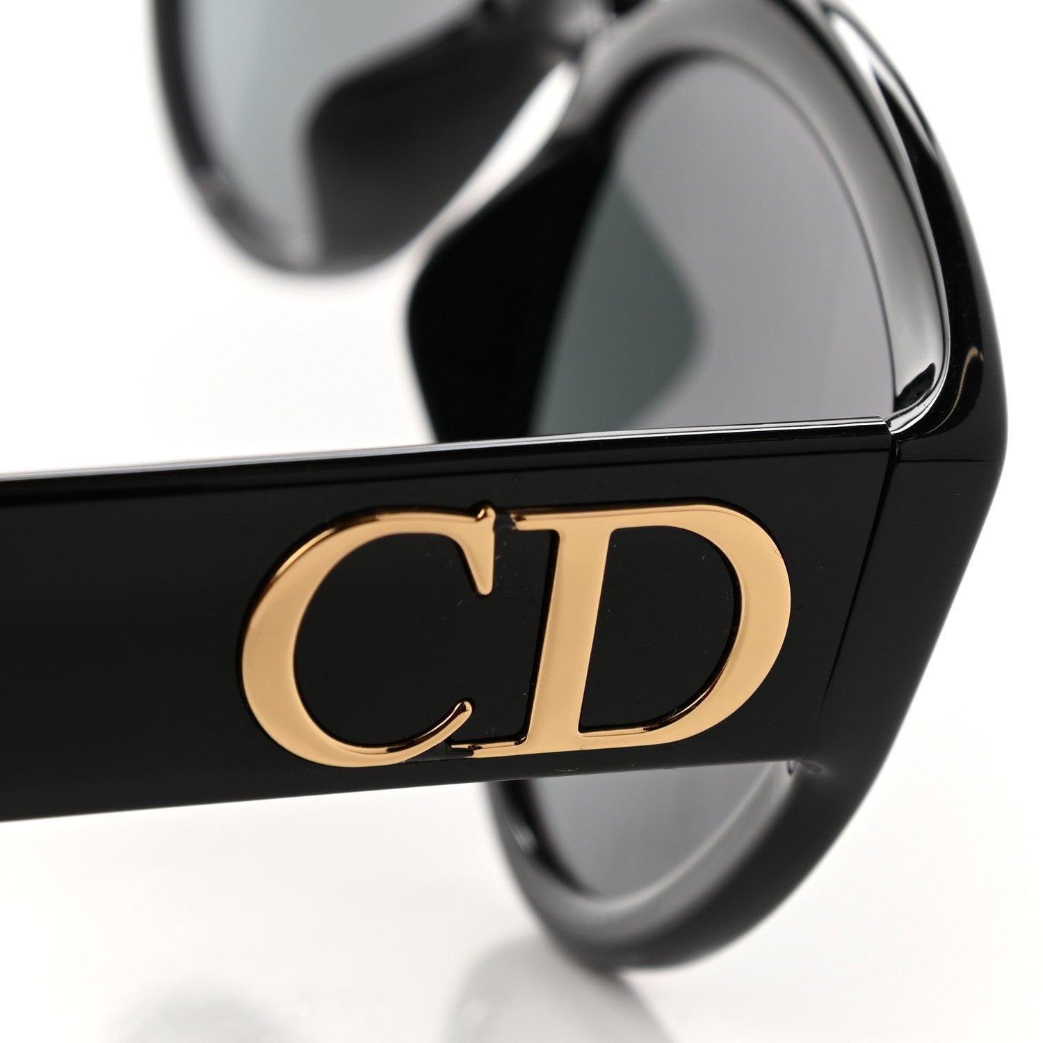 Christian Dior Acetate DDiorF Cat Eye Sunglasses Black 9 of 11