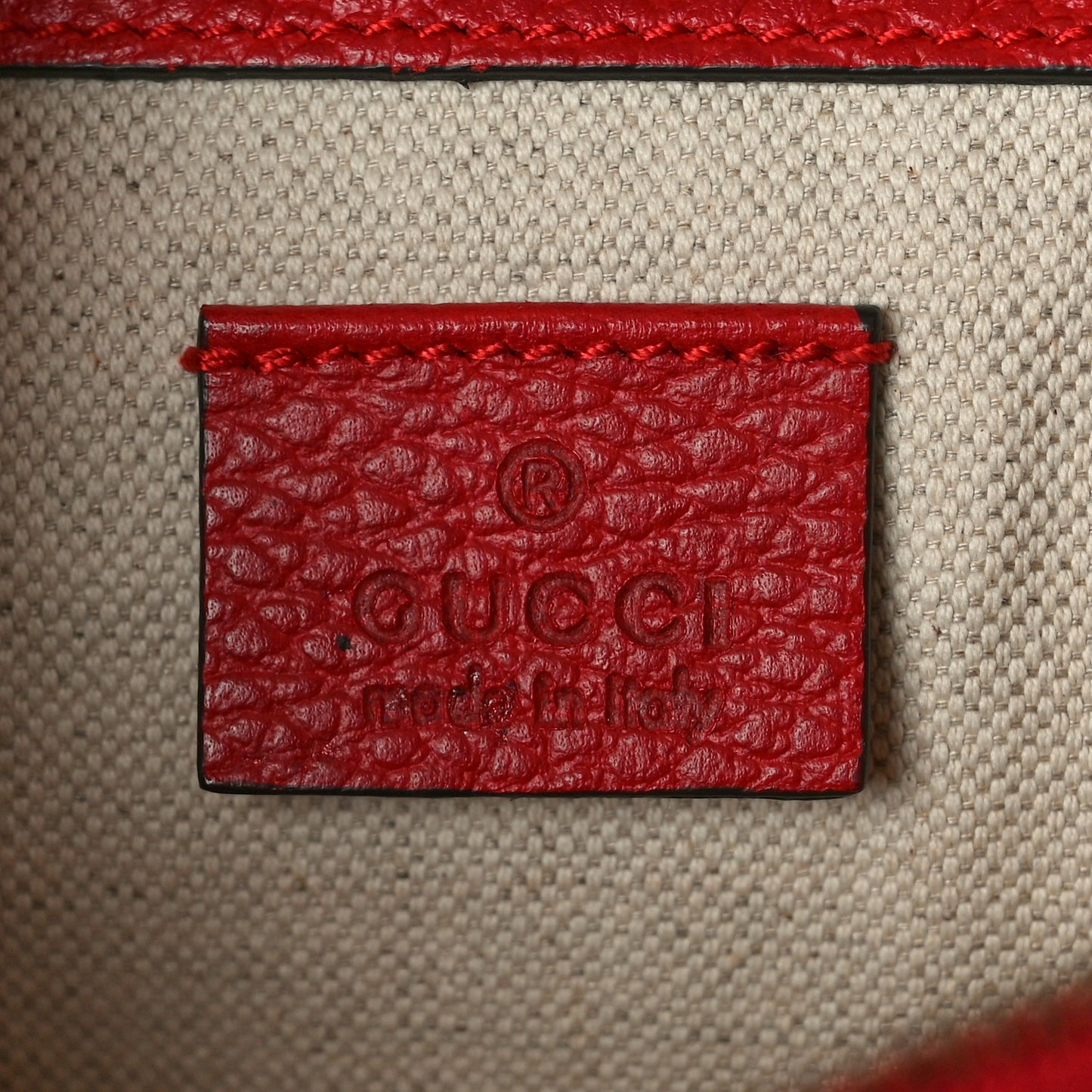 Dollar Calfskin Swarovski Crystal Small Dionysus Shoulder Bag Hibiscus Red