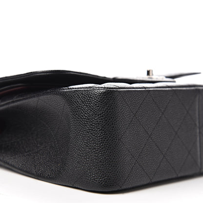 Chanel Caviar Quilted Jumbo Double Flap Black 9 of 12