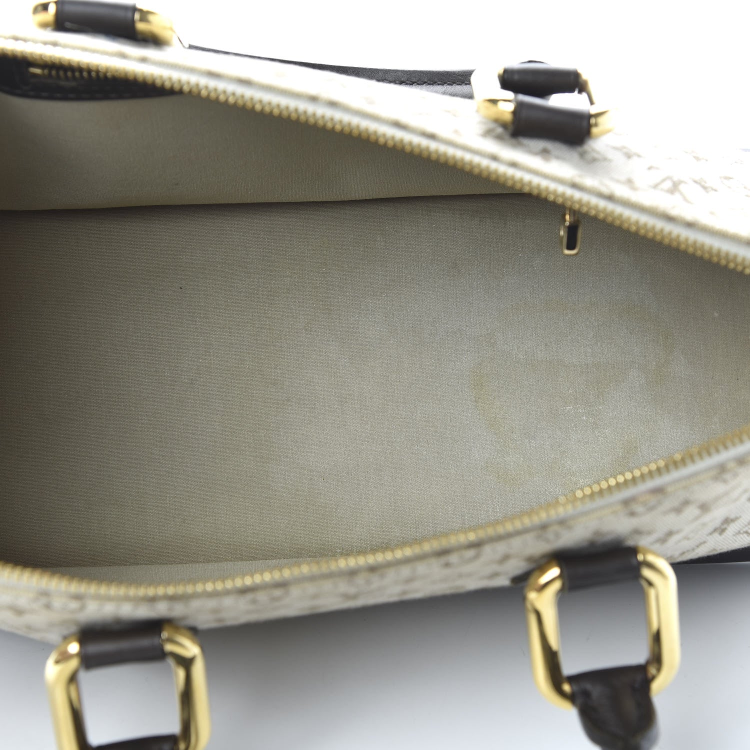 Louis Vuitton Mini Monogram Alma Long Kaki 5 of 11