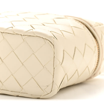 Bottega Veneta Calfskin Intrecciato Bang Bang Vanity Case Sea Salt 10 of 15