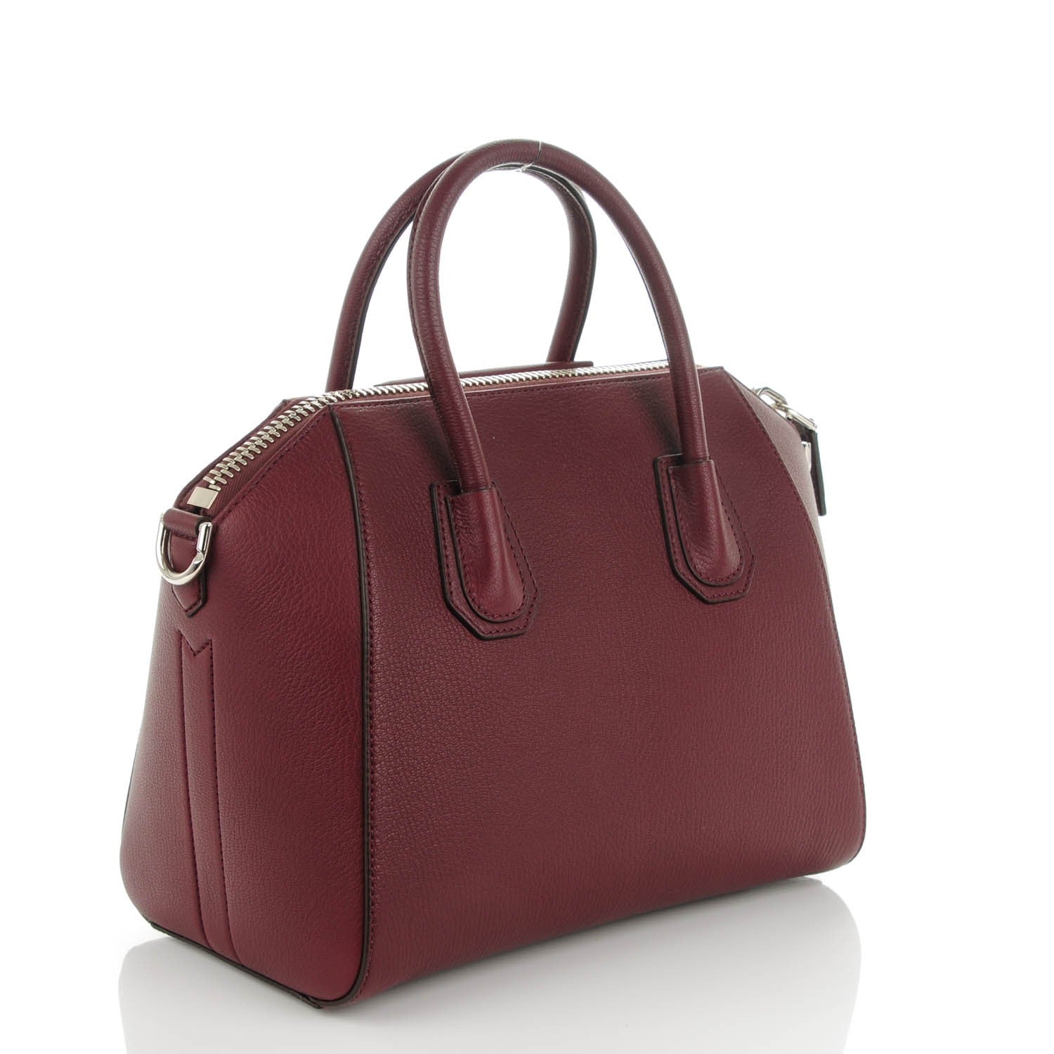 Givenchy Sugar Goatskin Small Antigona Wine 3 of 7