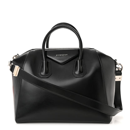 Givenchy Shiny Lord Calfskin Medium Antigona Black 1 of 11