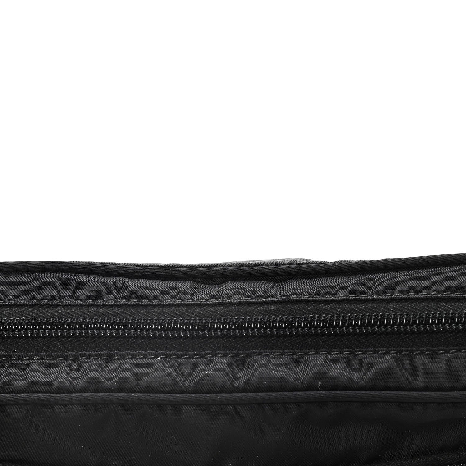 Prada Tessuto Nylon Saffiano Belt Bag Black 15 of 18