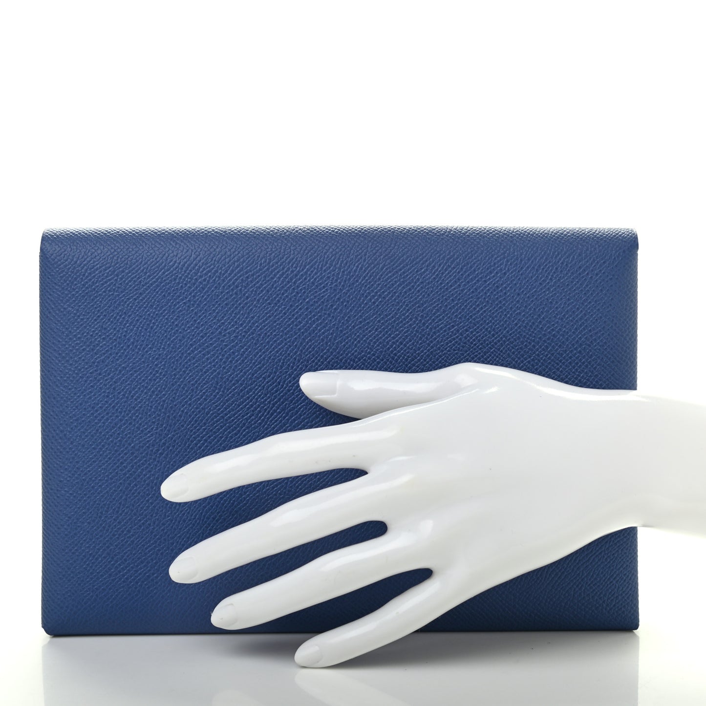 Epsom Calvi Pouch Bleu Agate Capucine