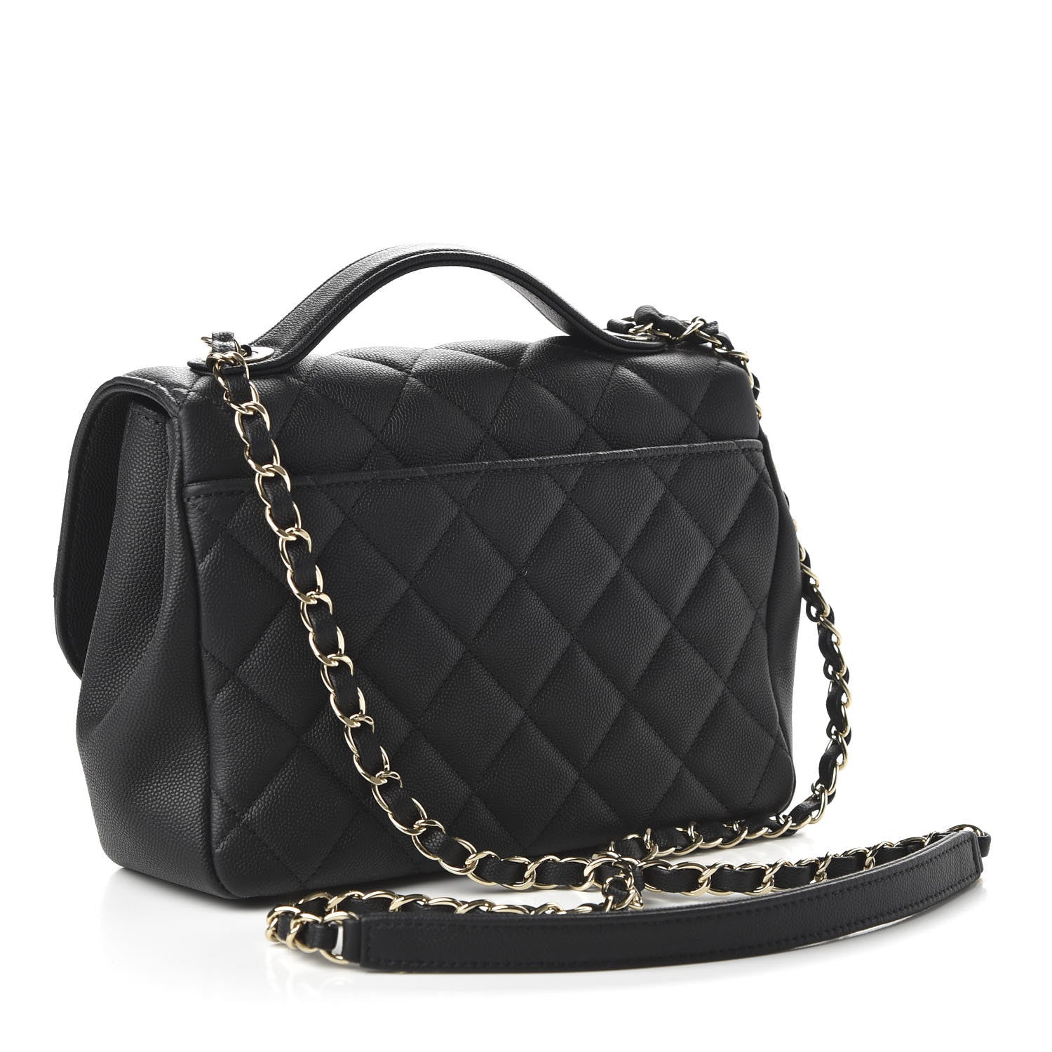 Chanel Caviar Quilted Medium Business Affinity Flap Black 3 of 10