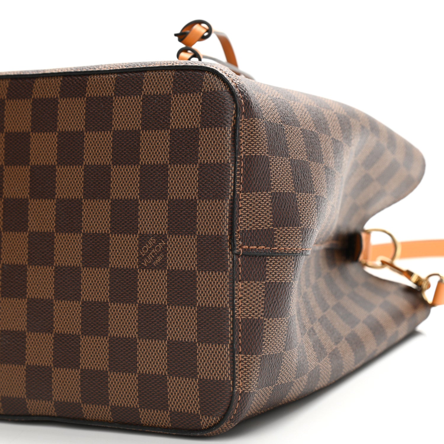 Louis Vuitton Damier Ebene Neonoe MM Safran 10 of 10