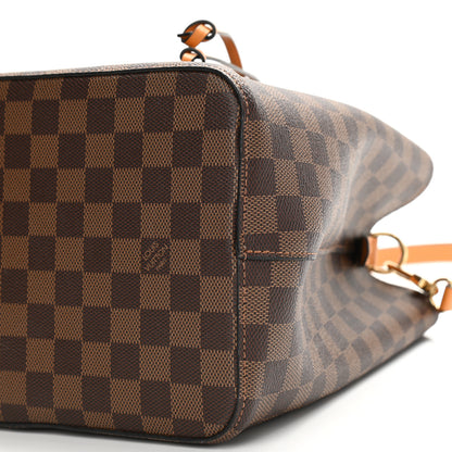 Louis Vuitton Damier Ebene Neonoe MM Safran 10 of 10