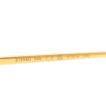 Louis Vuitton Metal LV Moon Square Sunglasses Z1994U Gold 6 of 7