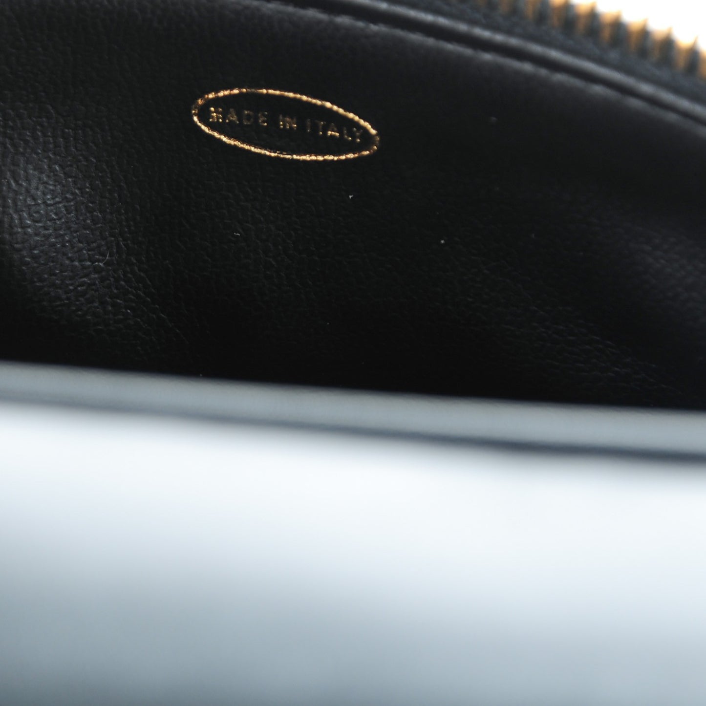 Calfskin Vanity Cosmetic Case Black