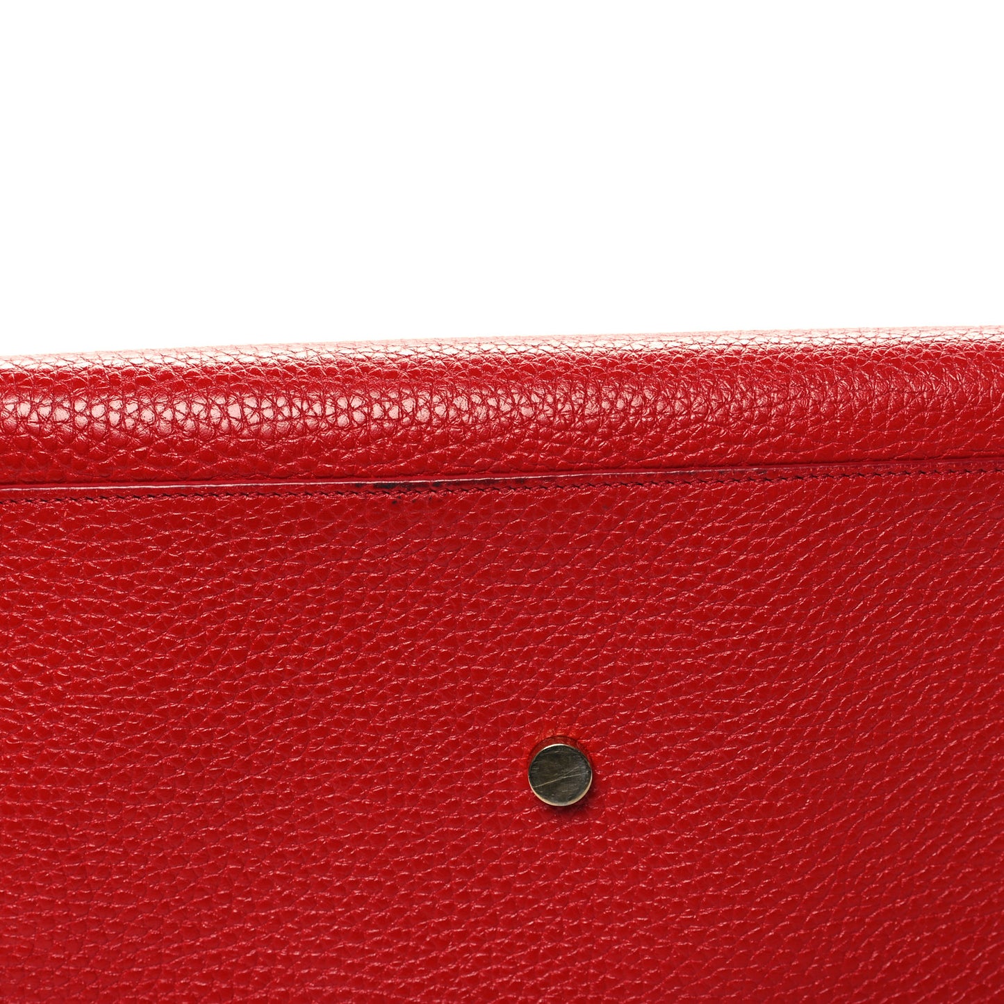 Grained Calfskin Small Sac De Jour Lipstick Red