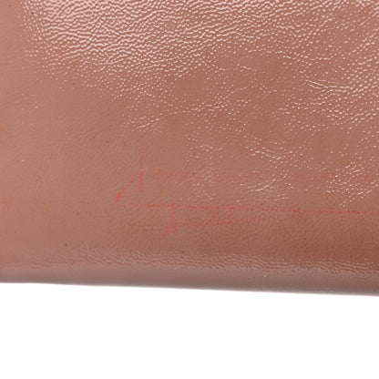 Gucci Patent Soho Zip Around Wallet Dark Cipria 22 of 23