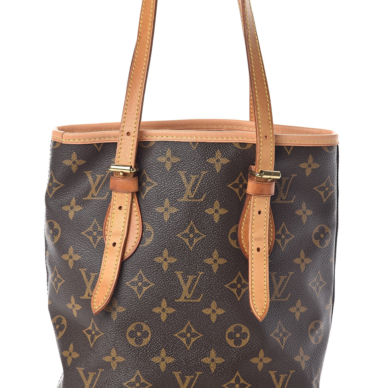 Louis Vuitton Monogram Petit Bucket 23 7 of 9