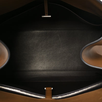 The Row Polished Saddle Calfskin EW Margaux Muschio 5 of 9
