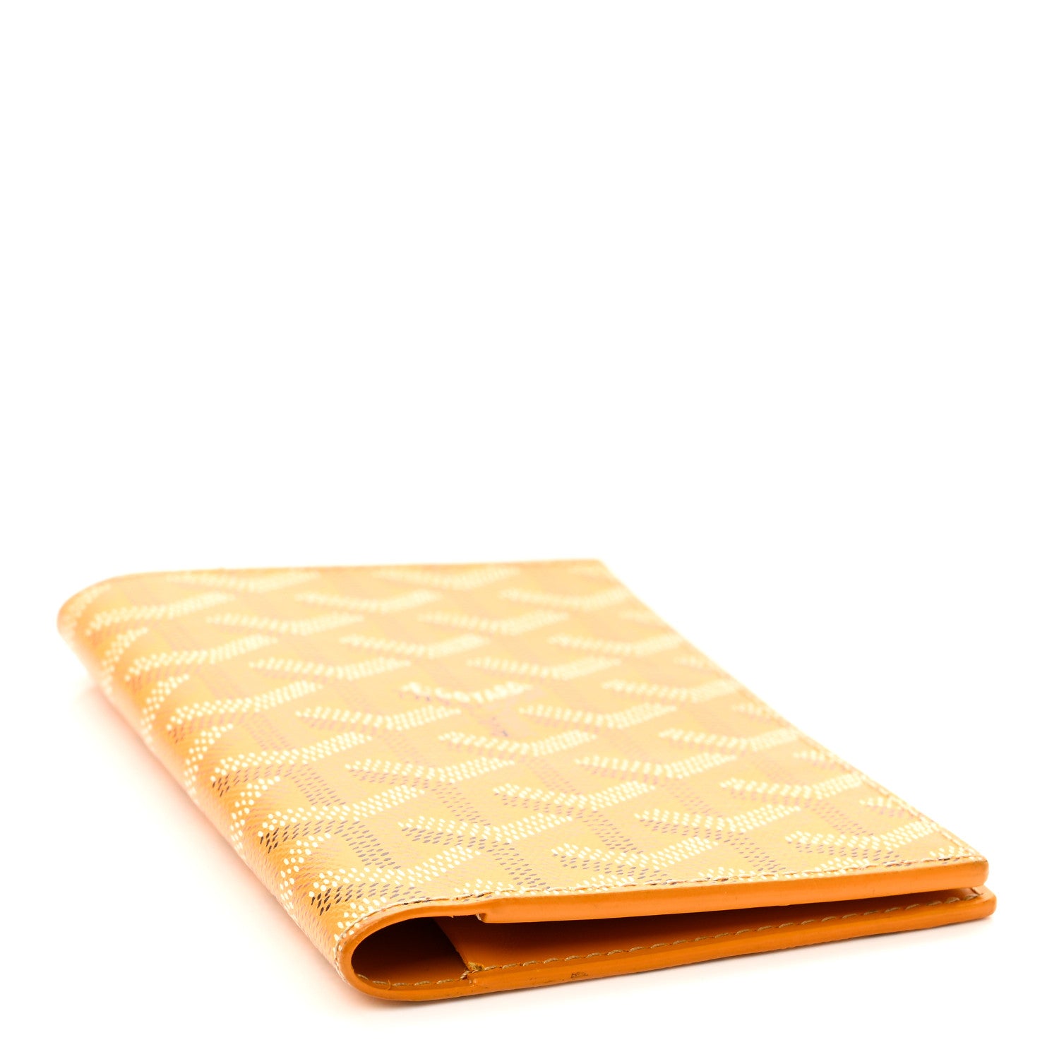 Goyard ゴールド レザー 小物入れ Goyard Goyardine Passport Wallet Yellow 1878997 – FASHIONPHILE