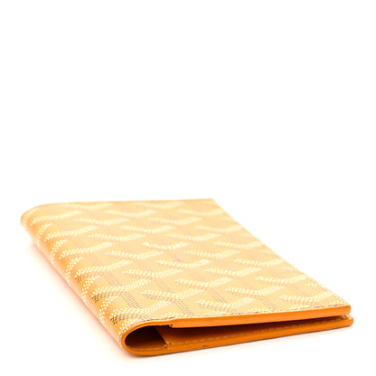 Goyard Goyardine Passport Wallet Yellow 4 of 8