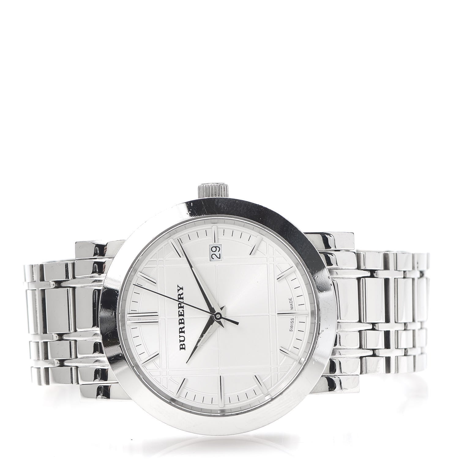 Burberry Stainless Steel 38mm Heritage Quartz Watch BU1350 3 of 8