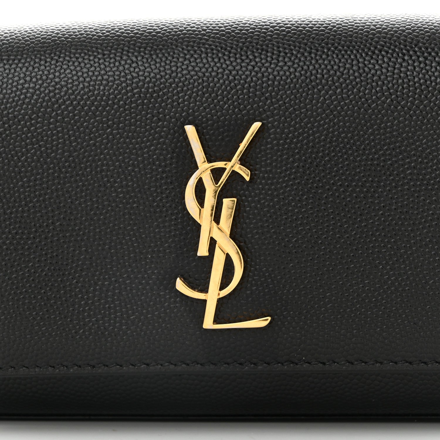 Saint Laurent Grain De Poudre Monogram Kate Belt Bag Black 7 of 10