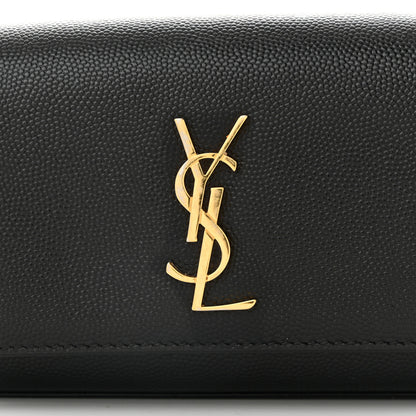 Saint Laurent Grain De Poudre Monogram Kate Belt Bag Black 7 of 10