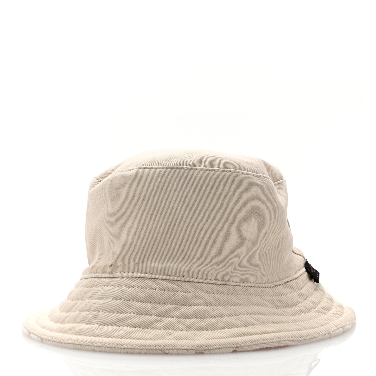 Cotton Jacquard Monogram LVacation Reversible Hat M White