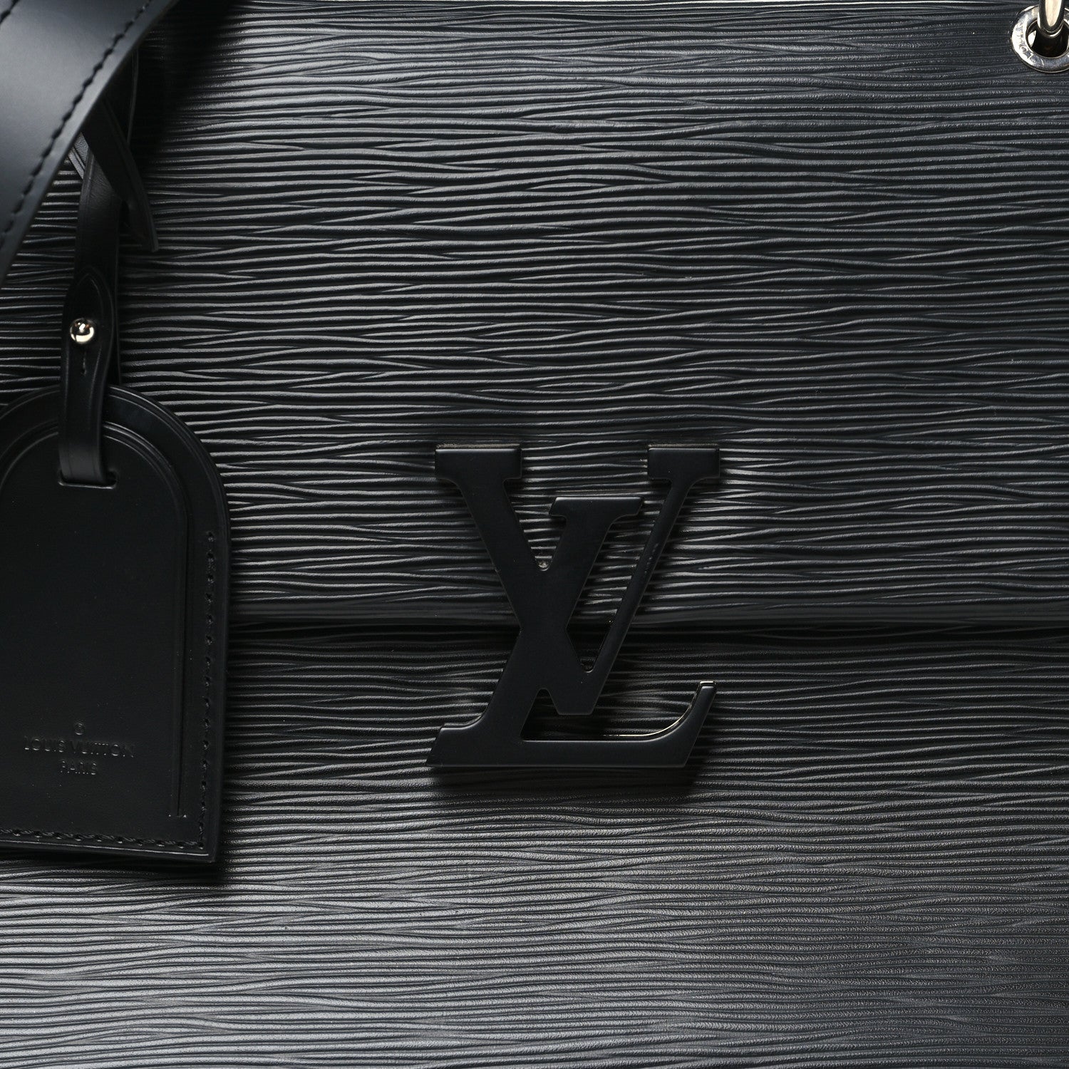 Louis Vuitton Epi Grenelle MM Black 7 of 10