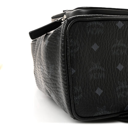 MCM Visetos Medium Stark Backpack Black 8 of 9