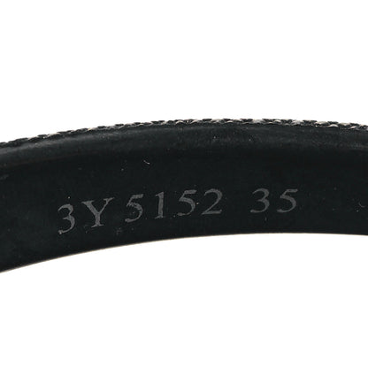 Prada Saffiano Metal Triangle Thong Sandals 35 Black 7 of 7