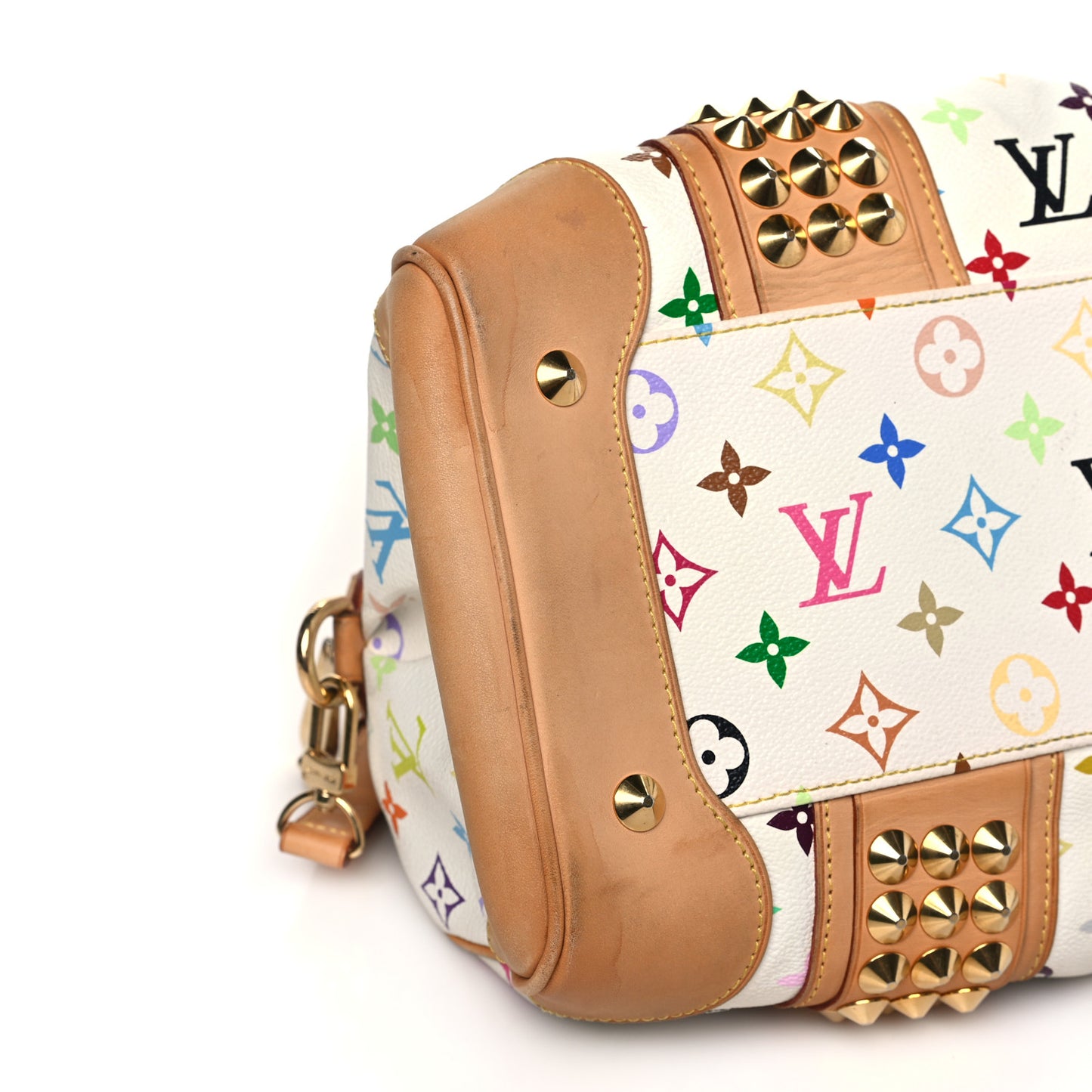 Monogram Multicolor Courtney MM White