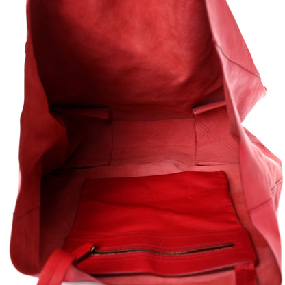 Celine Lambskin Horizontal Cabas Magenta 5 of 23