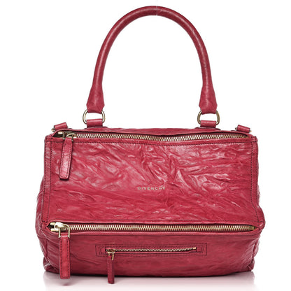 Givenchy Tumbled Sheepskin Medium Pandora Cherry 1 of 12