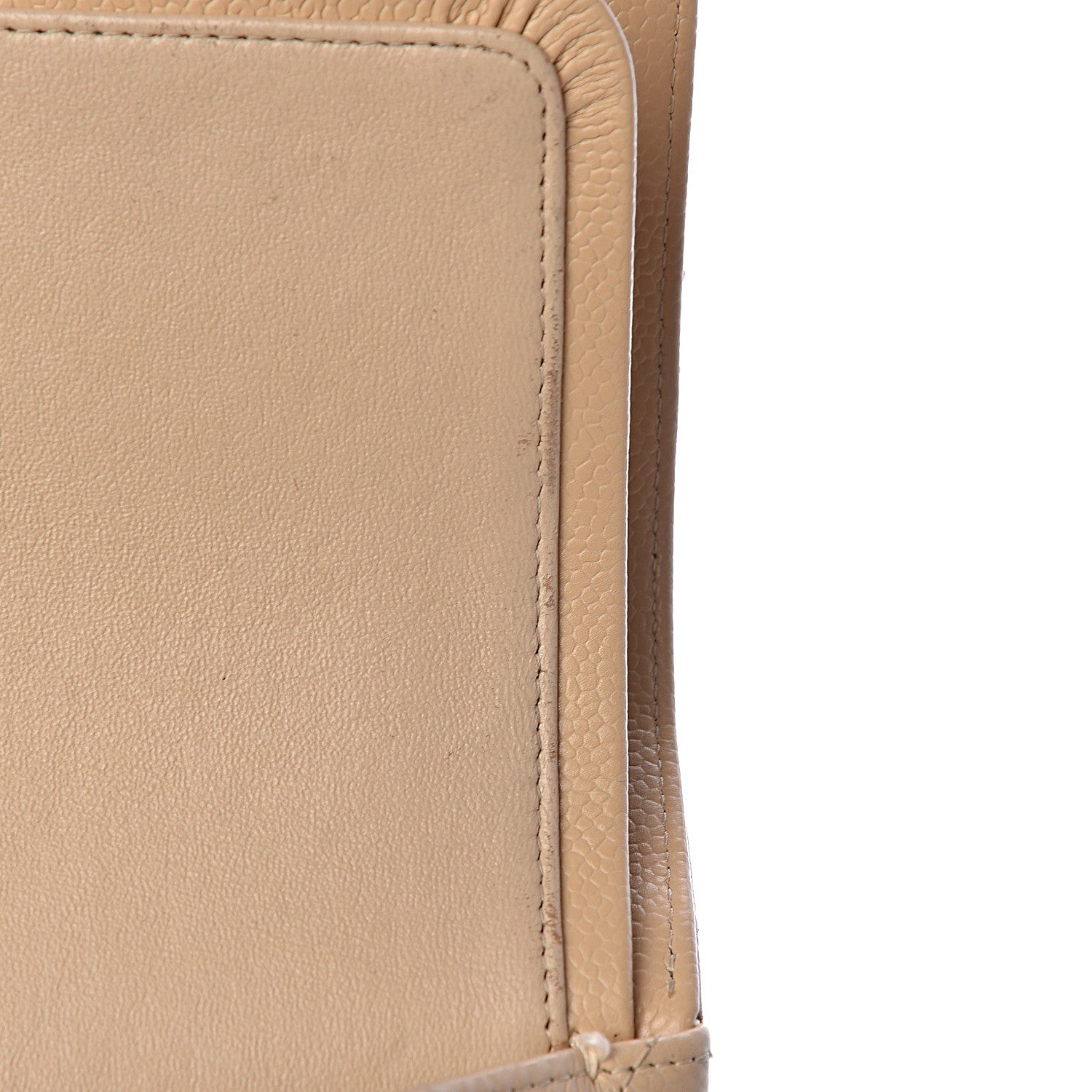Chanel Caviar Quilted Jumbo Double Flap Beige Clair 6 of 13