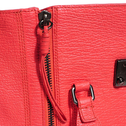 3.1 Phillip Lim 3.1 Textured Calfskin Medium Pashli Satchel Coral 10 of 12