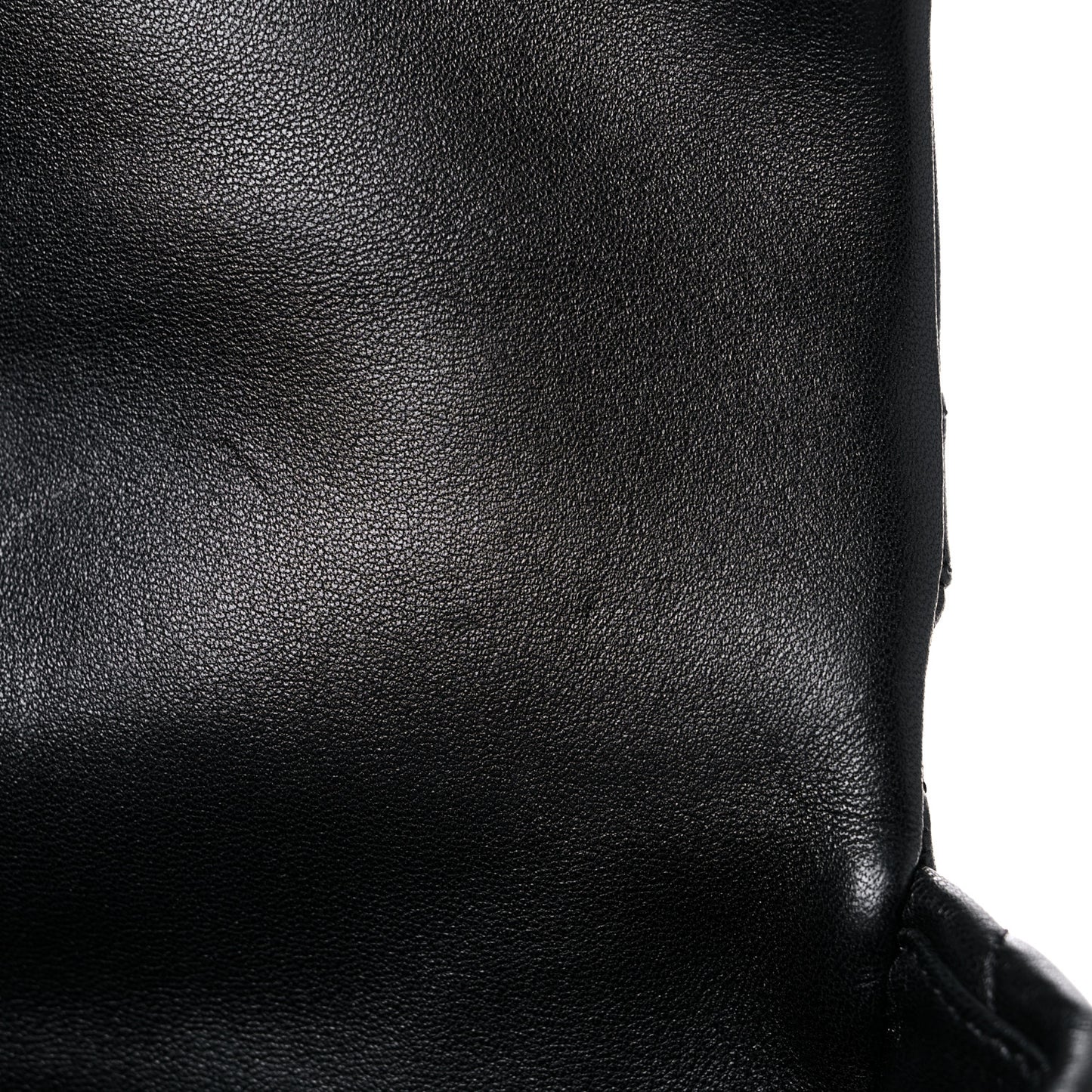 Lambskin Quilted Large Chanel 19 Flap Black