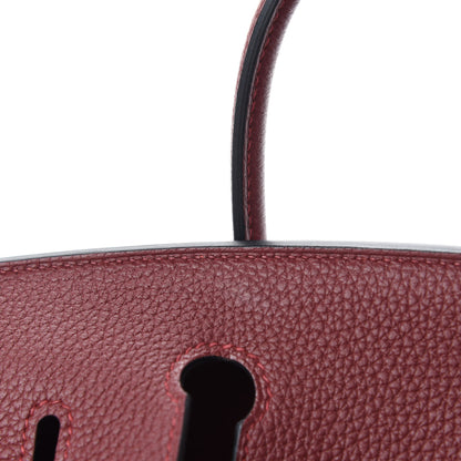 Hermes Togo Birkin 25 Rouge H 8 of 14