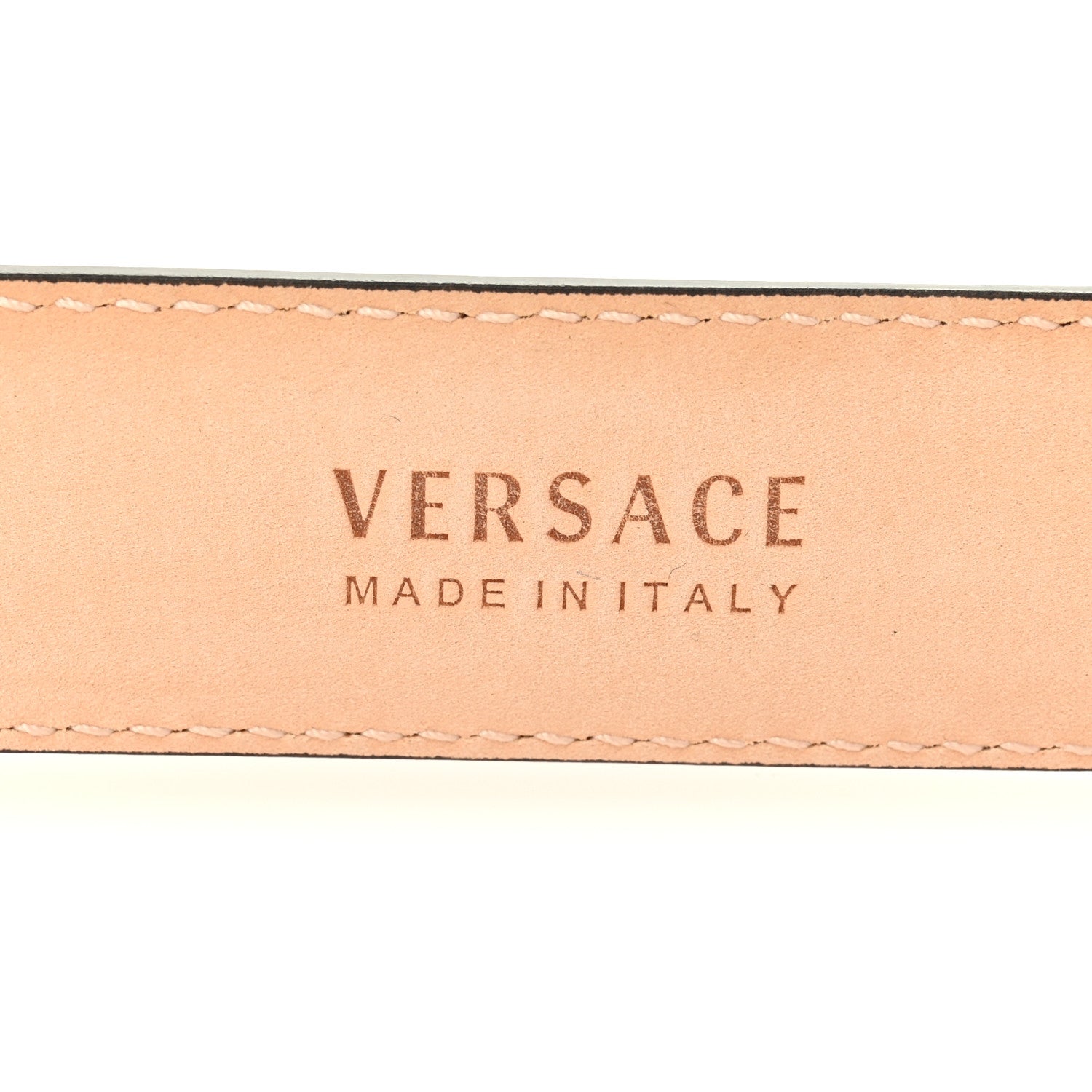 Versace Calfskin La Medusa Belt 95 38 Pink 3 of 6
