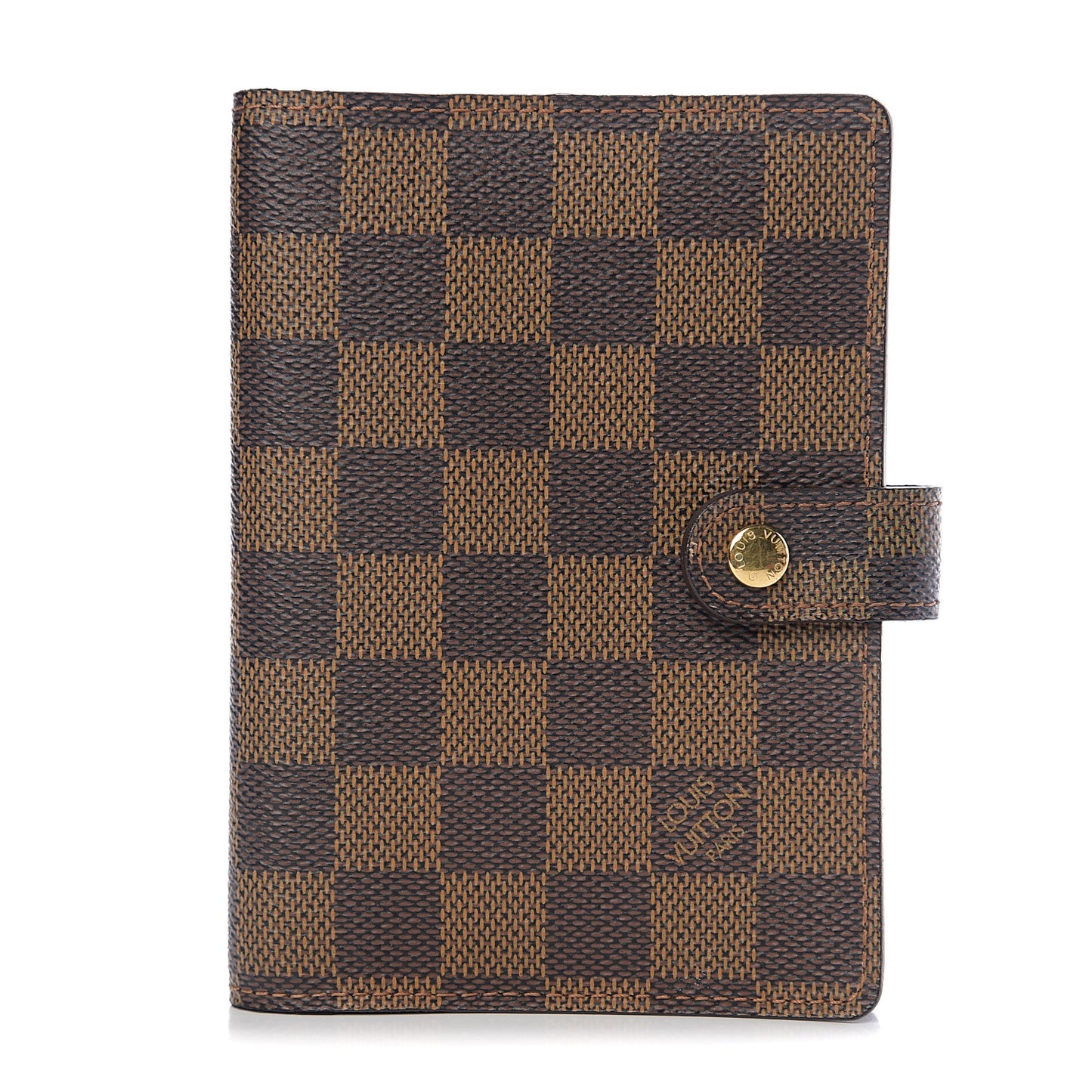 Damier Ebene Small Ring Agenda Cover