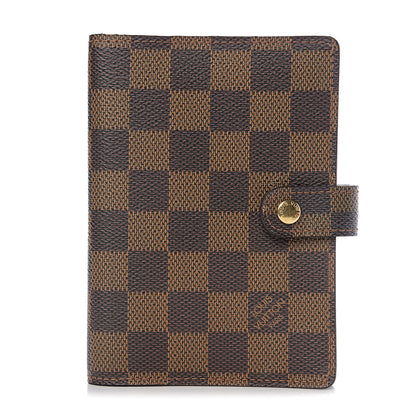 Louis Vuitton Damier Ebene Small Ring Agenda Cover 1 of 5