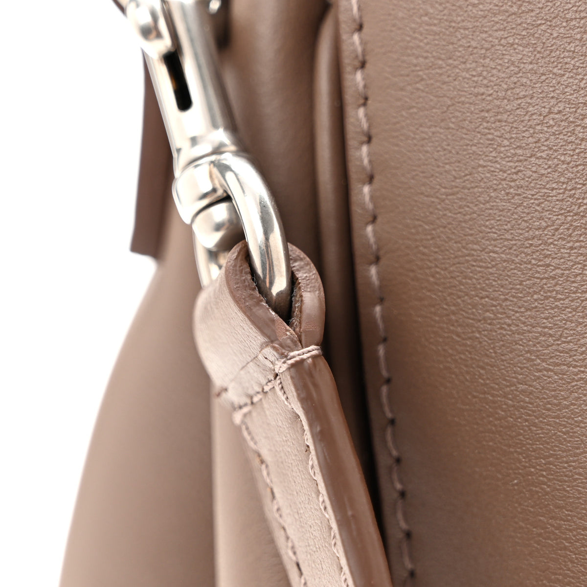 Balenciaga Smooth Calfskin Small Bel Air Carry All Bag Taupe 10 of 10