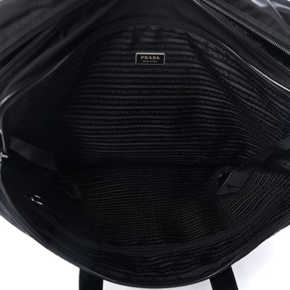 Prada Tessuto Nylon Saffiano Briefcase Black 5 of 5