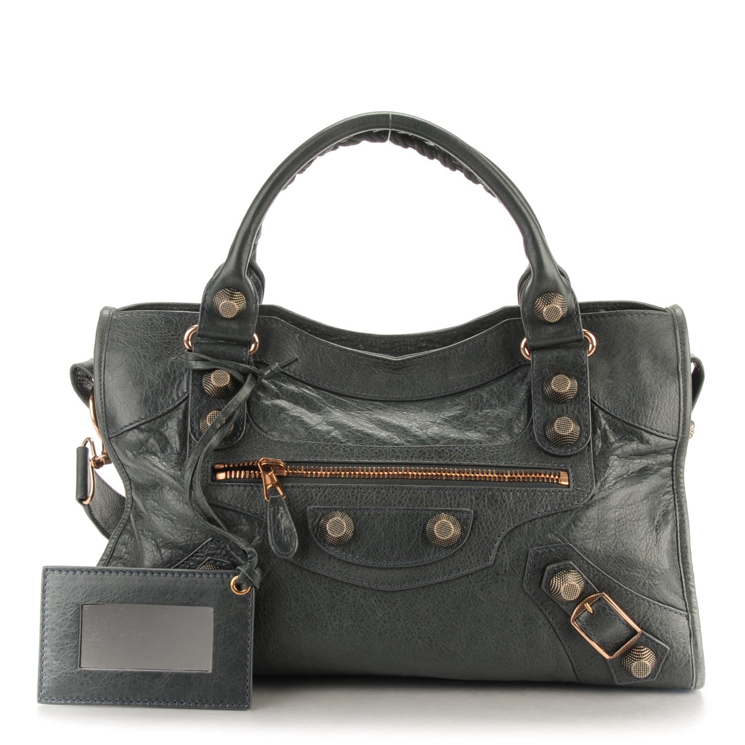 Balenciaga Agneau Giant 21 Rose Gold Hardware City Anthracite 1 of 7
