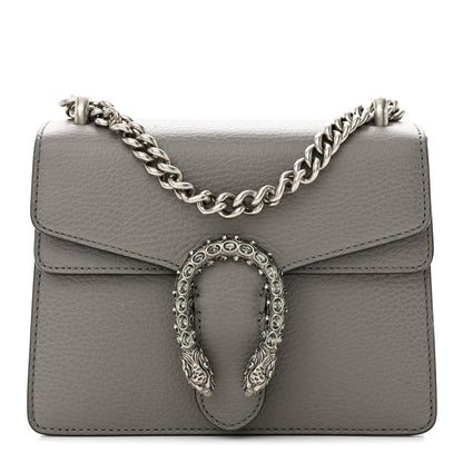 Gucci Calfskin Mini Dionysus Shoulder Bag Dusty Grey 1 of 13